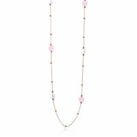Collana Lelune Donna LELUNE GLAMOUR in Argento Perla LGNK515.2